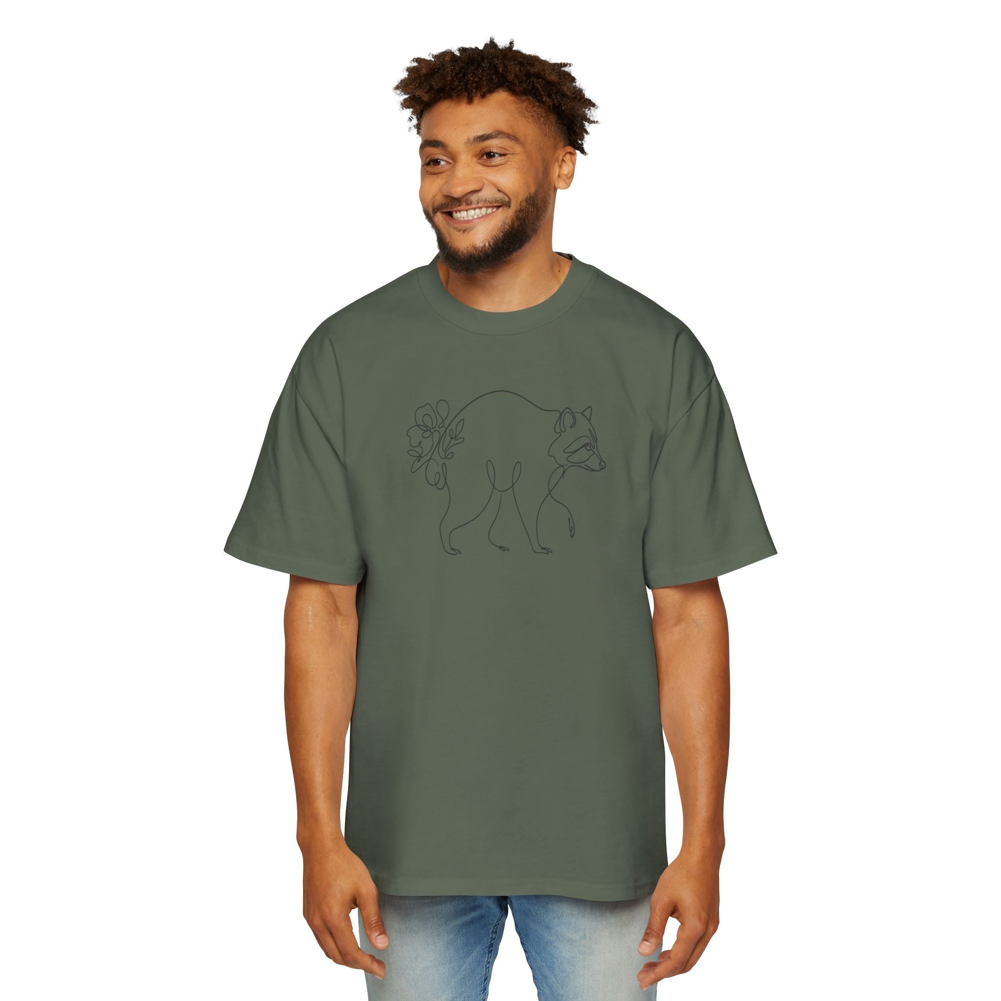 Jimothy Minimalist Heavyweight Oversized Tee