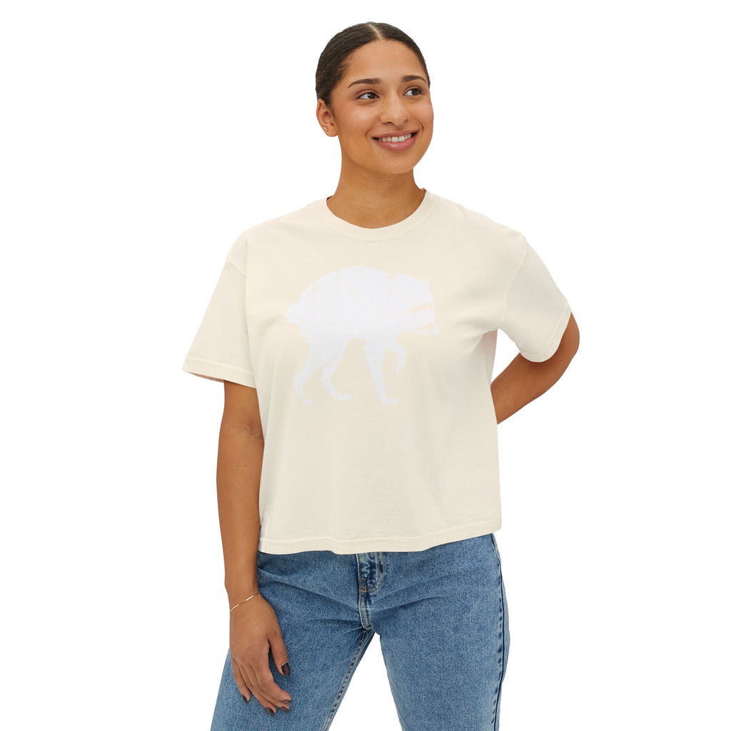 Jimothy Boxy Crop Tee
