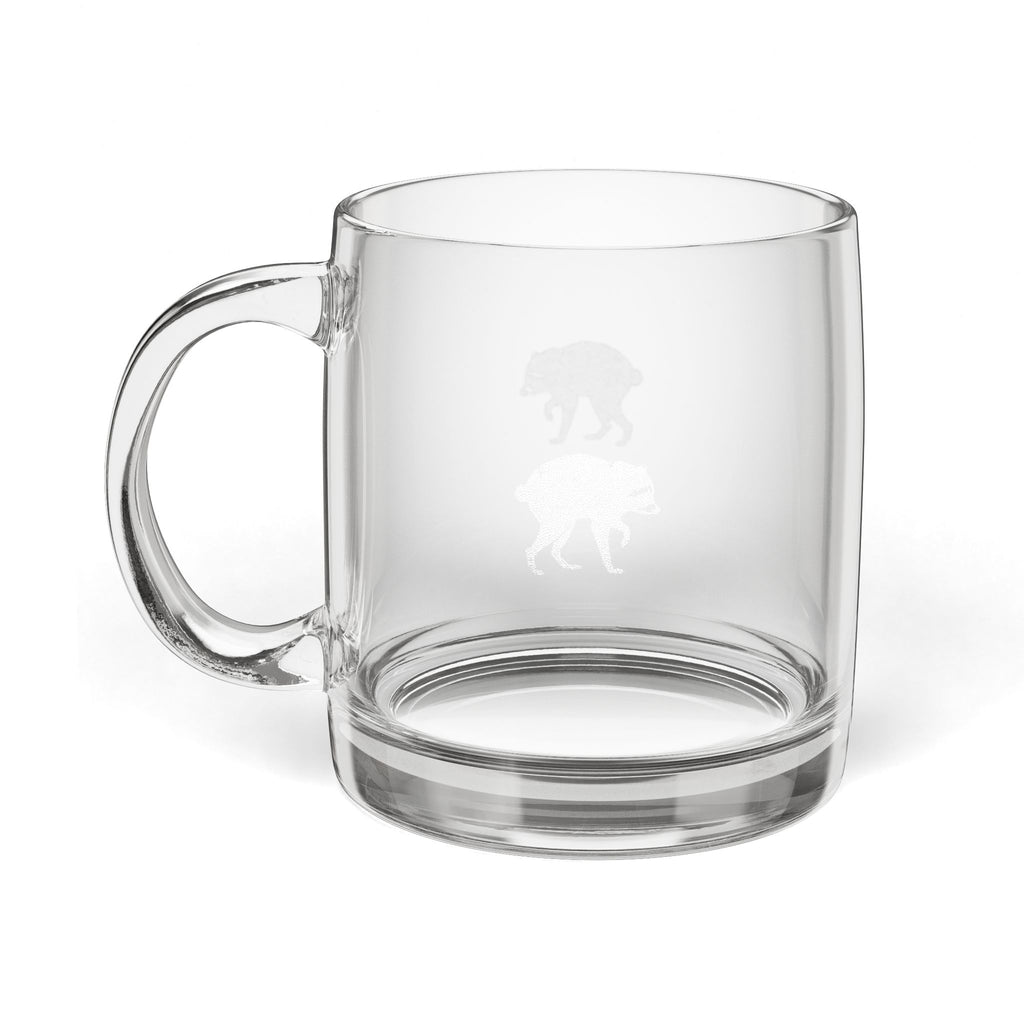Jimothy Glass Coffee Mug, 12.25oz (Engraving)