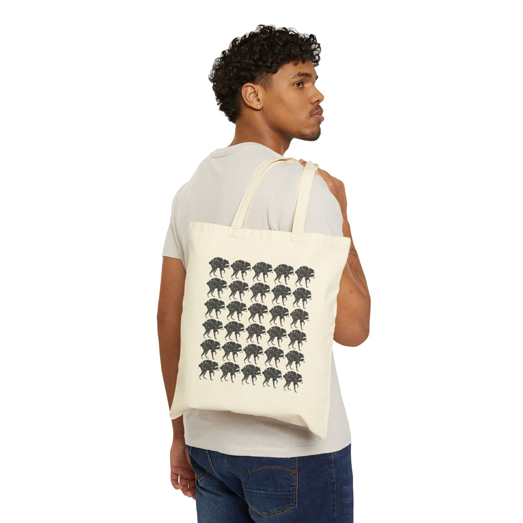 Jimothy Cotton Canvas Tote Bag
