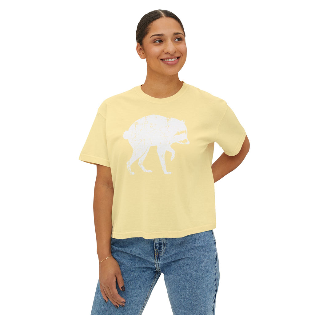 Jimothy Boxy Crop Tee