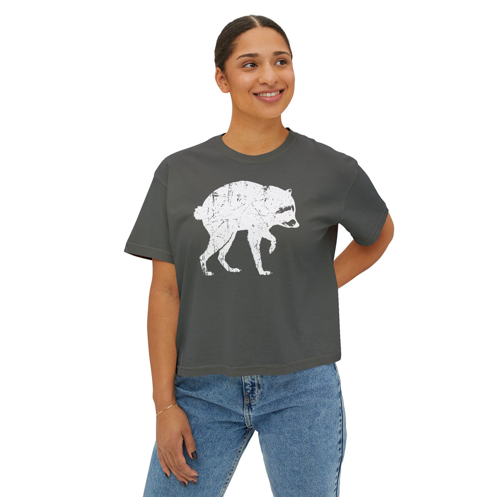 Jimothy Boxy Crop Tee