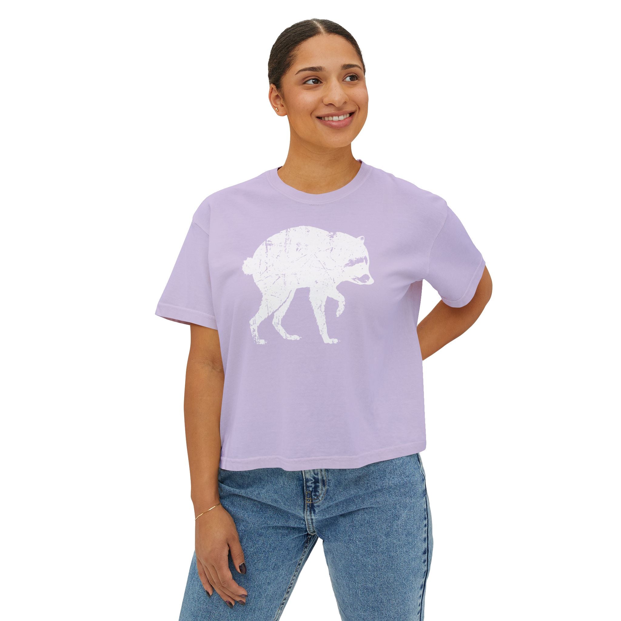 Jimothy Boxy Crop Tee
