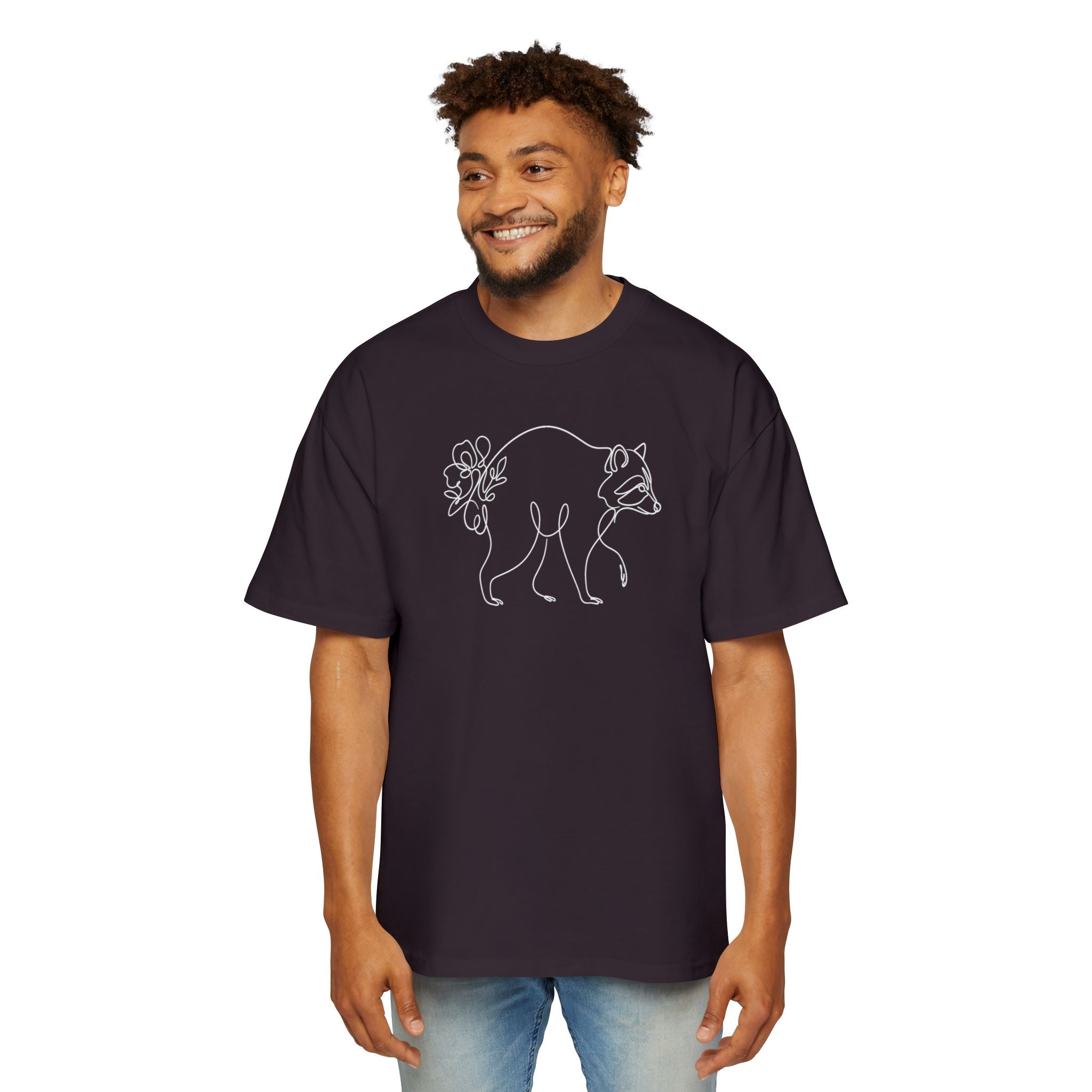 Jimothy Minimalist Heavyweight Oversized Tee