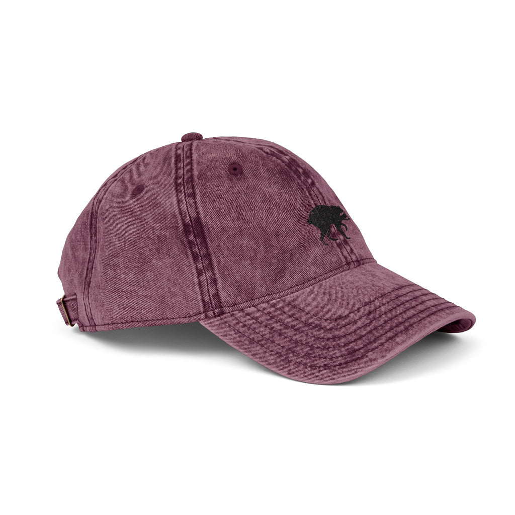 Jimothy Vintage Cotton Hat Cap (Embroidery)