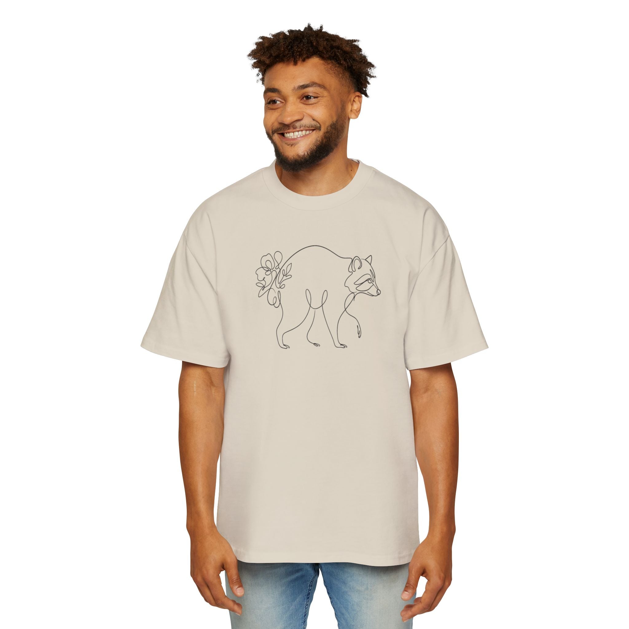 Jimothy Minimalist Heavyweight Oversized Tee