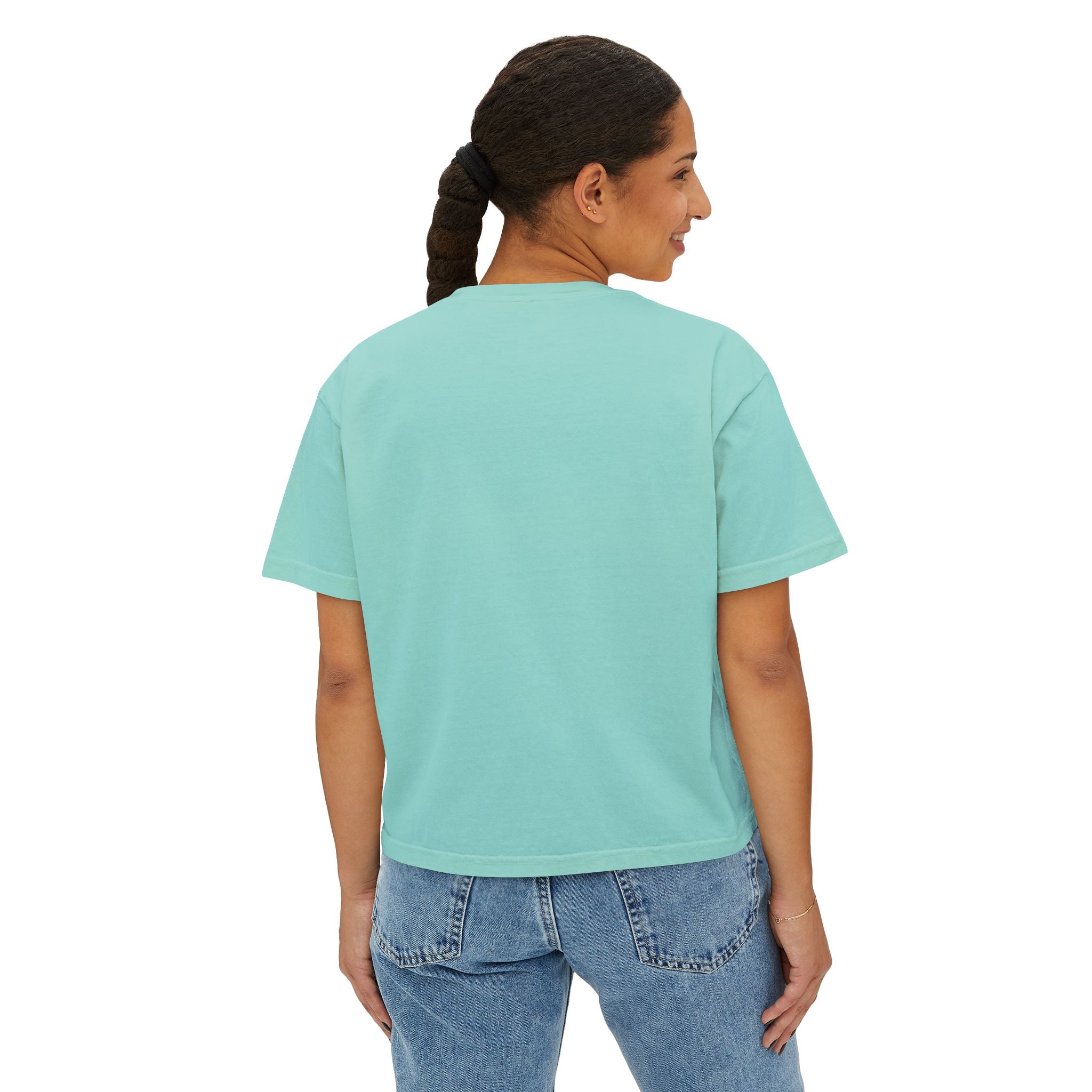 Jimothy Boxy Crop Tee