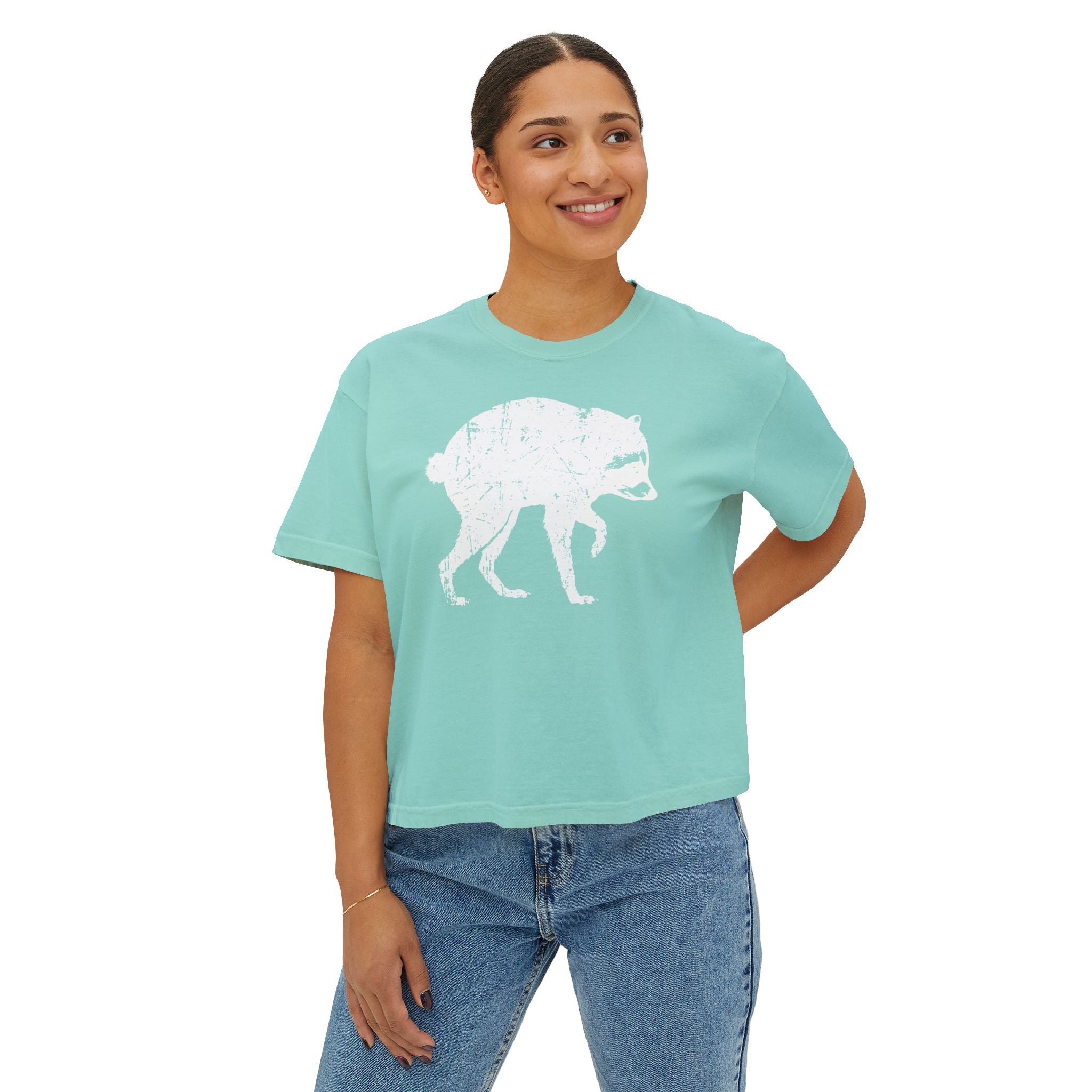 Jimothy Boxy Crop Tee