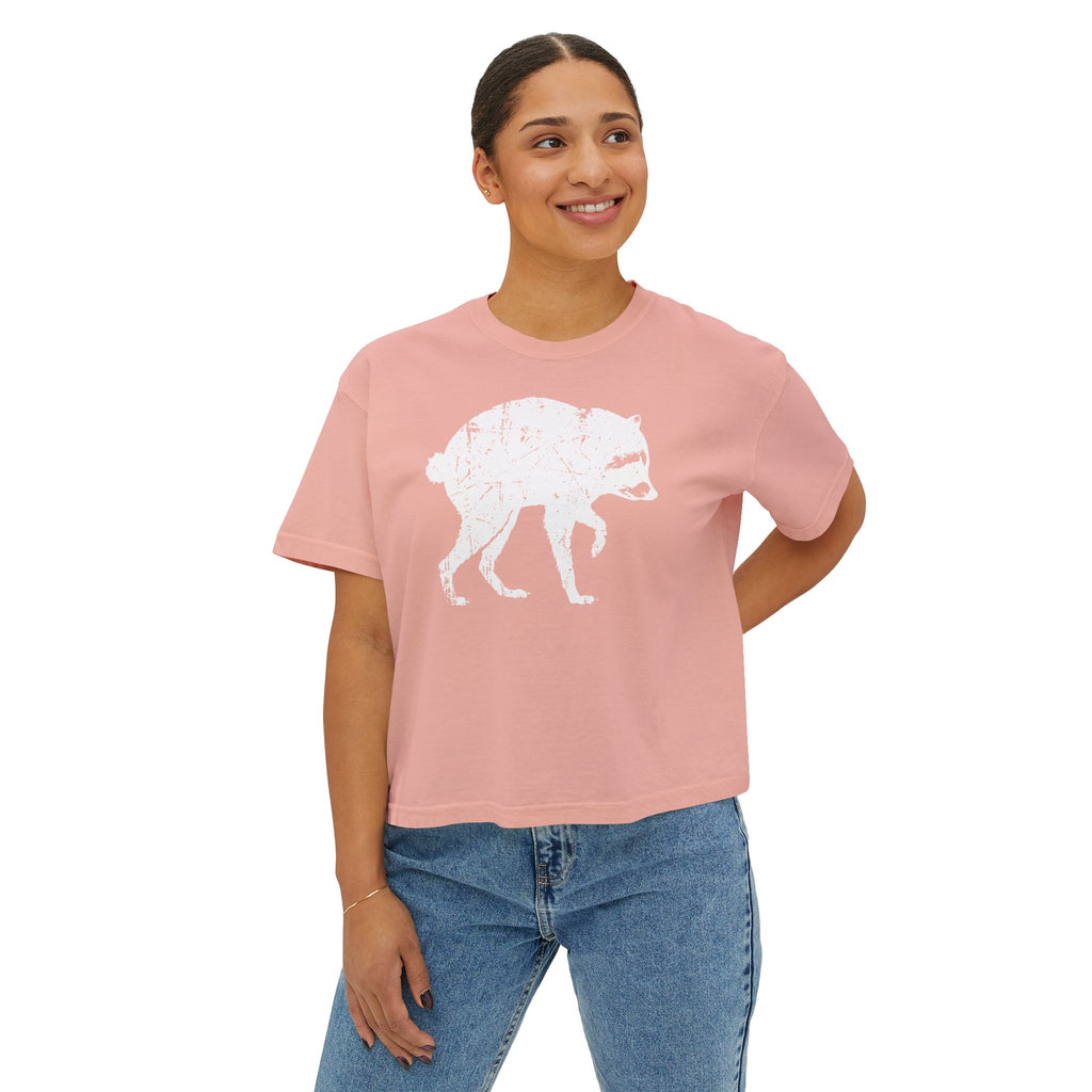 Jimothy Boxy Crop Tee
