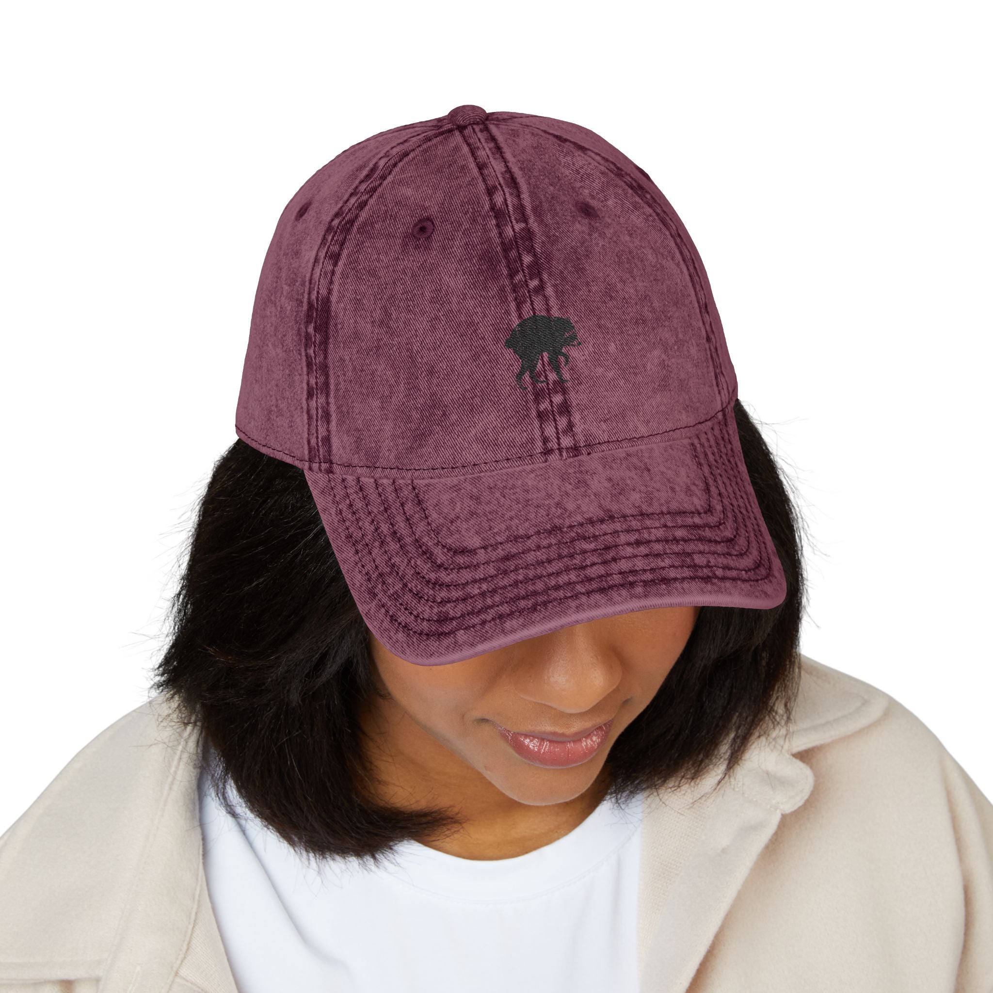 Jimothy Vintage Cotton Hat Cap (Embroidery)