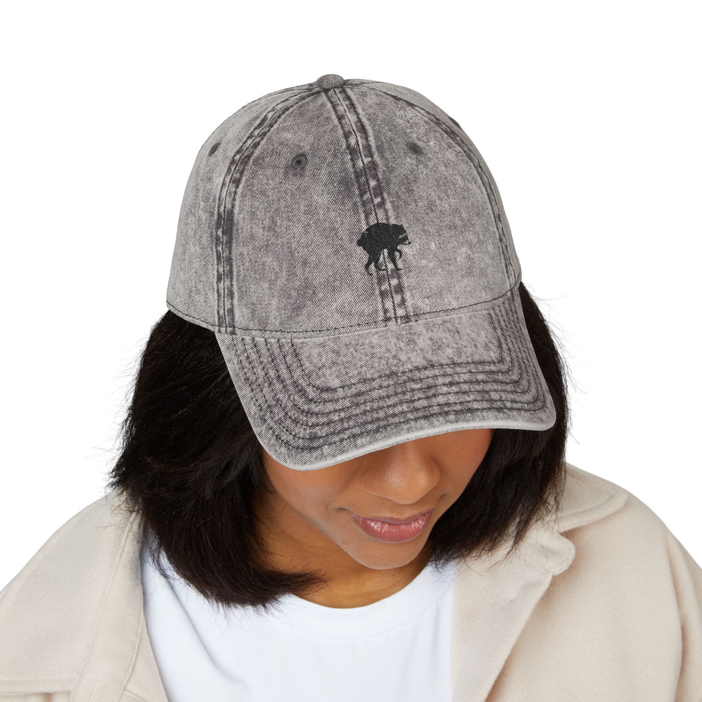Jimothy Vintage Cotton Hat Cap (Embroidery)